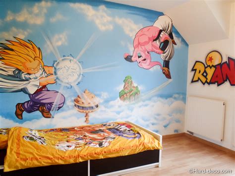 dragon ball z bedroom|dragon ball z room decorations.